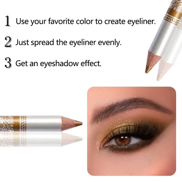 Crayon Eyeliner crème 12 couleurs