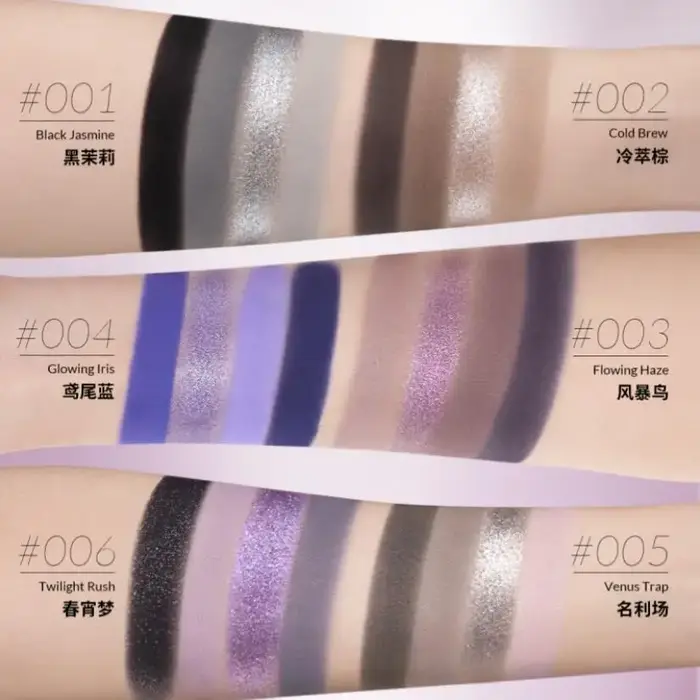 Palette de maquillage pour les yeux Kaleidos