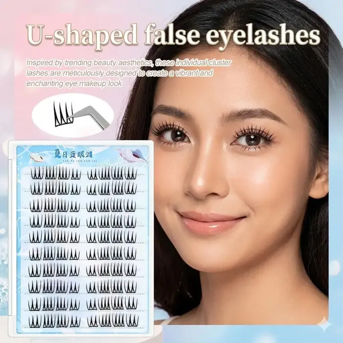Faux cils naturels pour cosplay