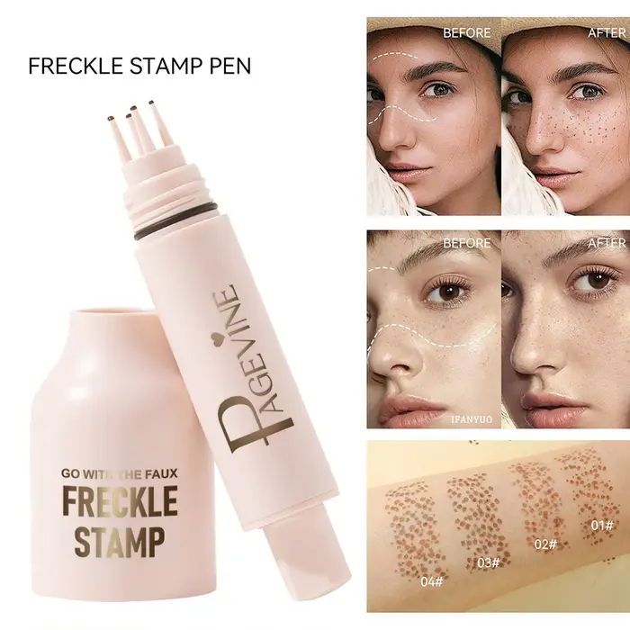 Stylo tampon pour taches de rousseur à cinq points
