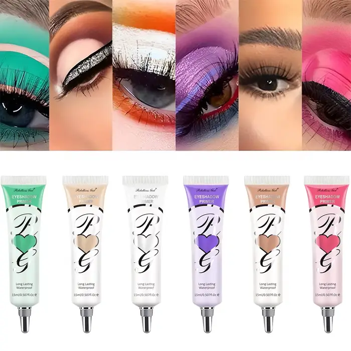 Base de maquillage pour paupières grasses