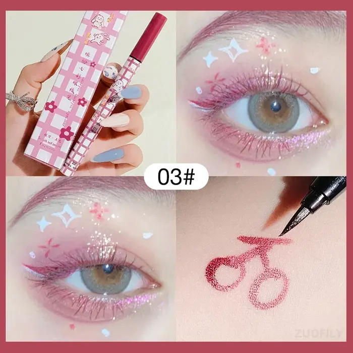 Crayon Eyeliner à Carreaux Coloré