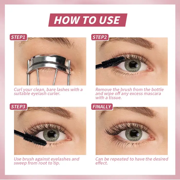 Mascara à friser volumateur