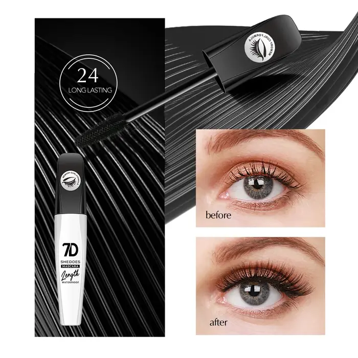 Mascara 7D imperméable et facile à démaquiller