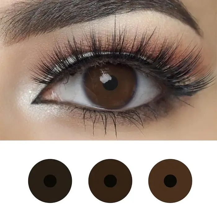Lentilles de contact prothétiques Iris pour personnes souffrant de défauts oculaires