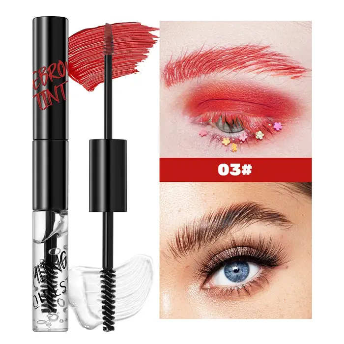 Mascara à sourcils à Double extrémité