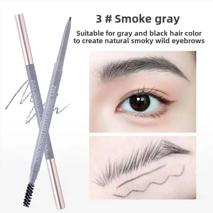 Crayon à sourcils double embout
