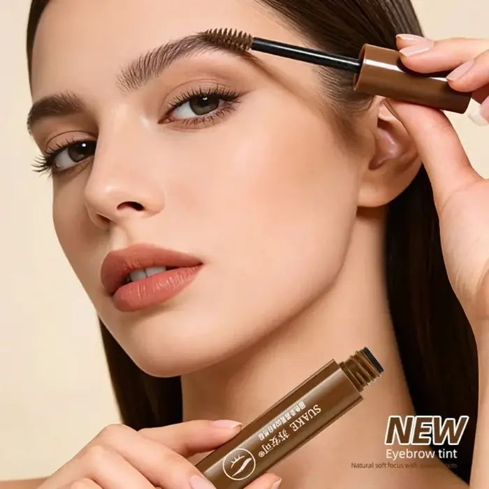 Mascara crème pour sourcils imperméable longue tenue en 3 couleurs