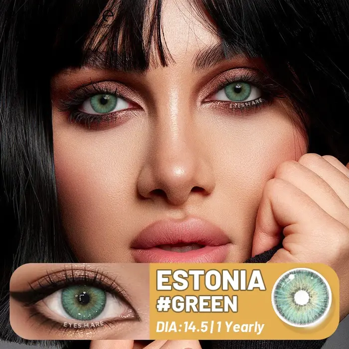 EYESHARE 1 paire de lentilles de Contact de couleur pour les yeux