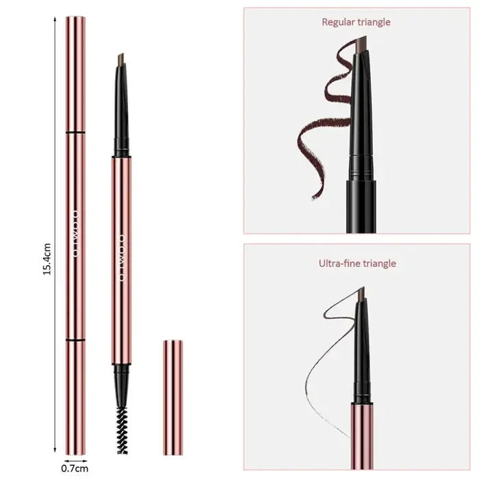 O.TWO.O crayon à sourcils Triangle Ultra fin définisseur