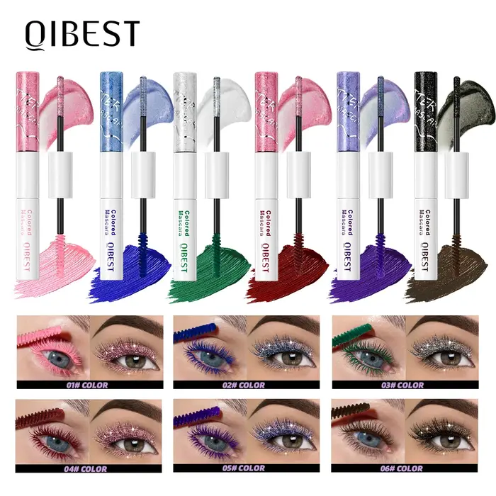 Mascara 2 en 1 rose mat