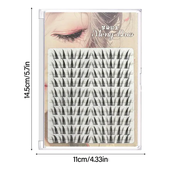 10 rangées 3D vaporeux Manga tournesol faux cils Volume moelleux Extension de faux cils pour effet d