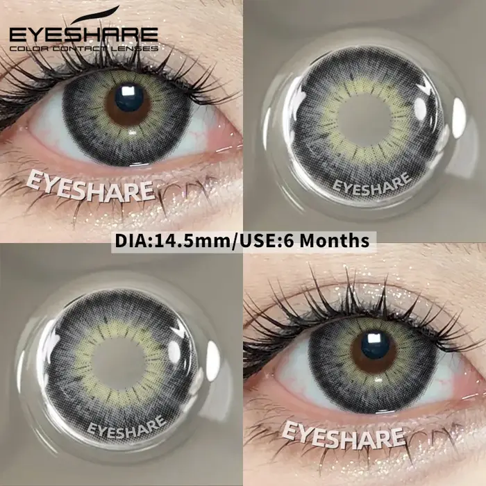 EYESHARE 2025 nouveau agrandir les yeux lentilles de Contact colorées rose oeil cosmétique beauté élèves colorés