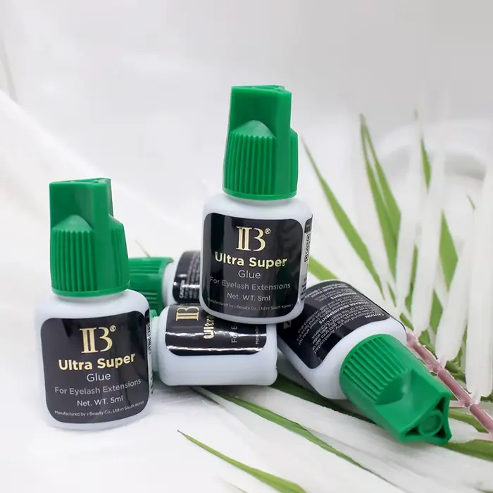 IB 5ml corée Original IBeauty Ultra Super Extensions de cils colle 5ml IB capuchon vert faux cils co