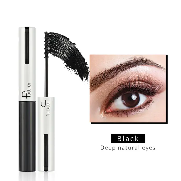 Mascara blanc à la mode, maquillage 4D, naturel soyeux, cils longs, Extension de Mascara imperméable