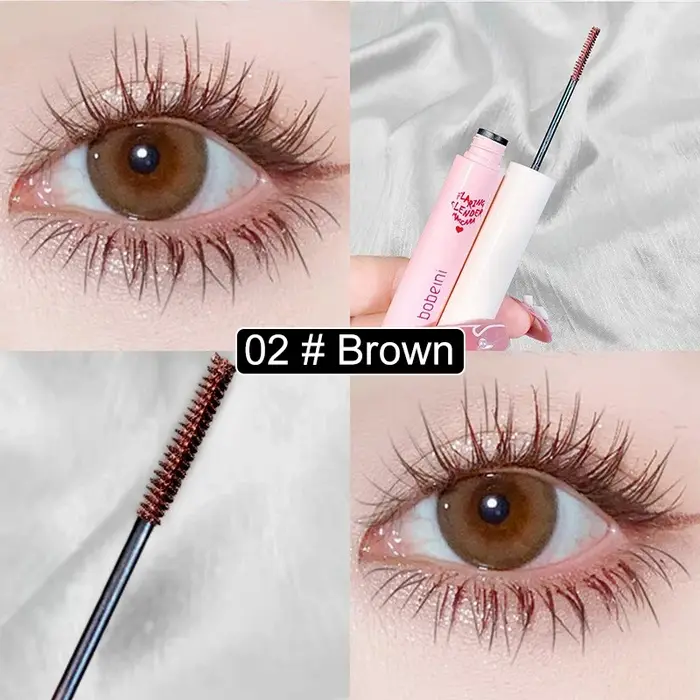 Mascara 3D noir et marron