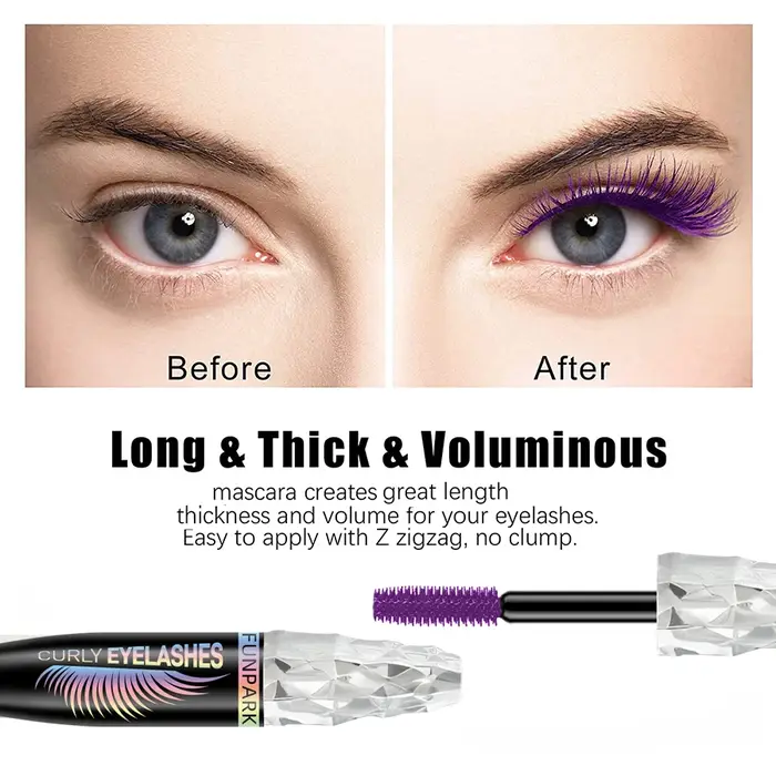 Mascara 5D avec gros yeux