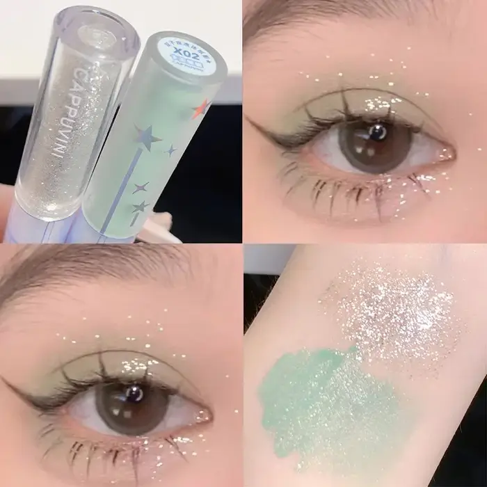 Ombre à barrage liquide à double tête 256 paillettes