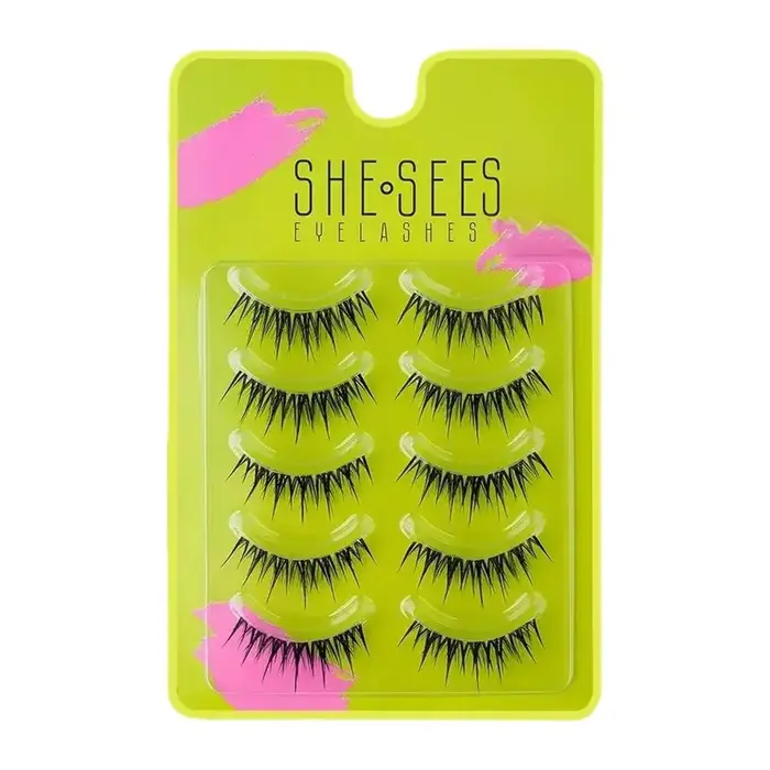 Faux cils vaporeux Style œil de chat, grappe douce et moelleuse, capacité de cils naturels, Kit d'ex
