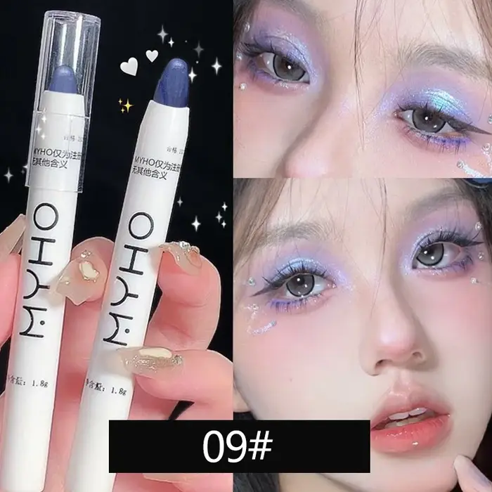 Crayon fard à paupières nacré blanc mat
