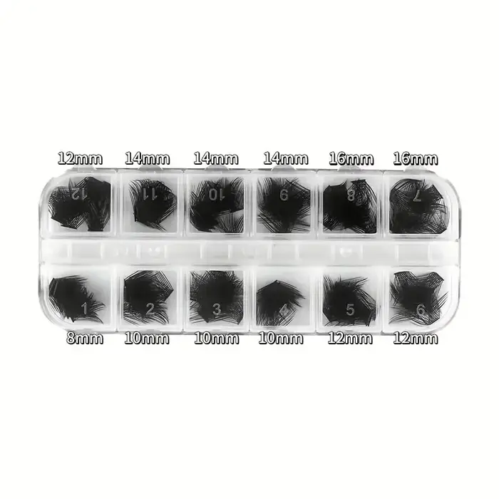 Faux cils DIY 120 grappes moelleuses - boucles dramatiques en forme de C