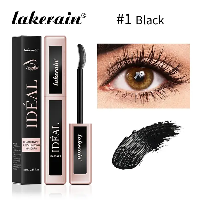 Mascara 4D Super imperméable, épais, longs, anti-taches, dodus, chiffré, longue durée, bouclage, gra