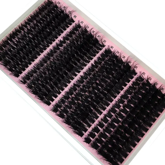 340/390 pièces 40D-160D mélange 5D moelleux cils individuels grappes Extensions faux cils bricolage