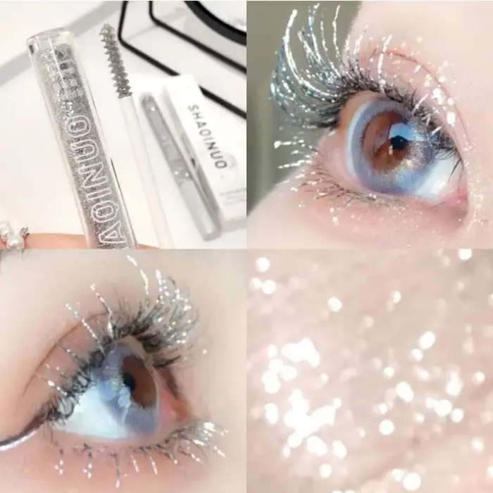 Mascara diamant scintillant