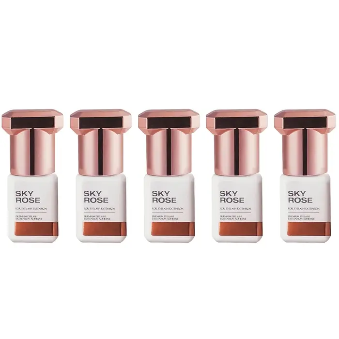 HI SKY-Colle rose pour extensions de cils, séchage rapide, faux cils d'origine coréenne, outils de m