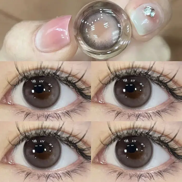 YIMEIXI 2 pièces lentilles de Contact pour les yeux Prescription