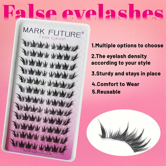192 faux cils, grand volume