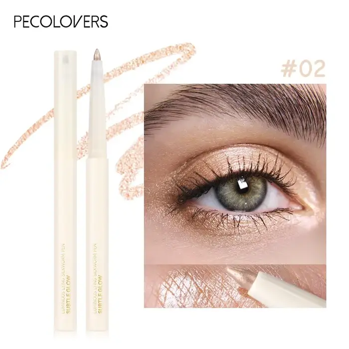 Stylo pour les yeux 6 couleurs, surligneur pour éclaircir les yeux, imperméable et résistant à la su