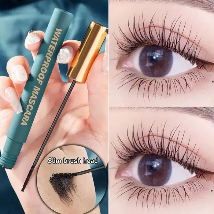 Mascara noir allongeant les cils