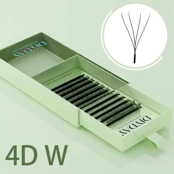 DIYDAY Extension de cils en forme de W 3d 4d 5d 6d 7d 8d W