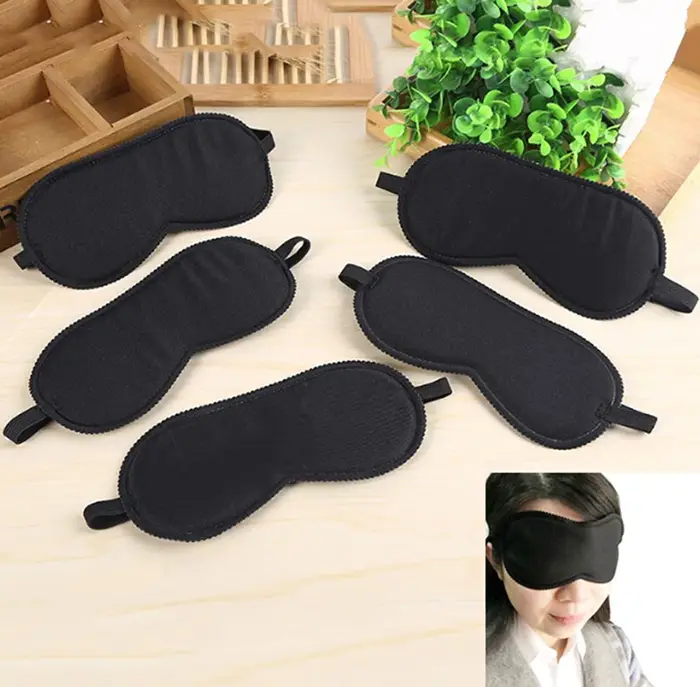 Nouveau masque de sommeil noir