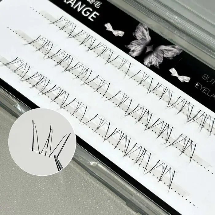 Cils inférieurs Herorange Cat, multi-clusters, légers, confortables, faciles à appliquer, aspect naturel, maquillage quotidien pour les yeux