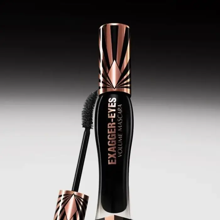 Mascara volumisant 4D, imperméable, allongeant, effet bouclé, anti-taches, formule sans grappes pour