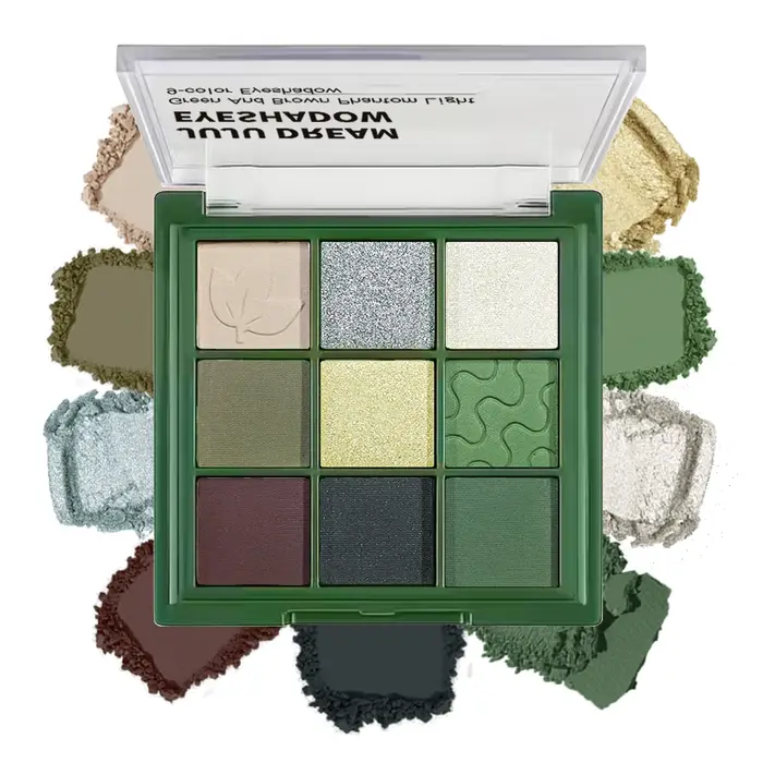 JUJU DREAM vert marron fantôme neuf couleurs fard à paupières Palette rétro français sens