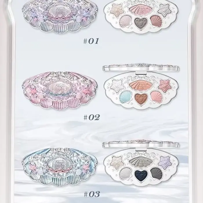 Collection Flower Knows Bunny : Palette de fards à paupières, blush, gloss à lèvres, trousse de maqu