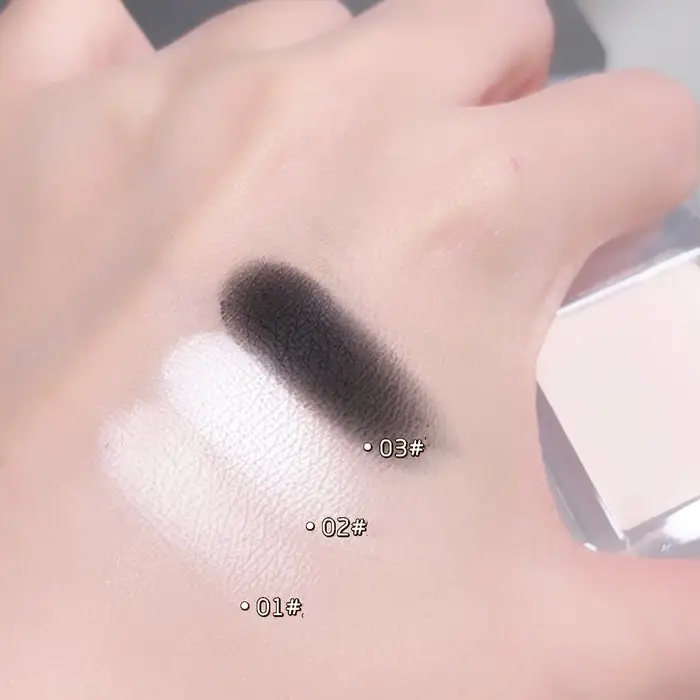 Palette de fards à paupières monochromes