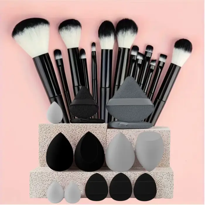 Ensemble de pinceaux de maquillage professionnels, 13 pièces, détails doux, Blush, surligneur, fond 
