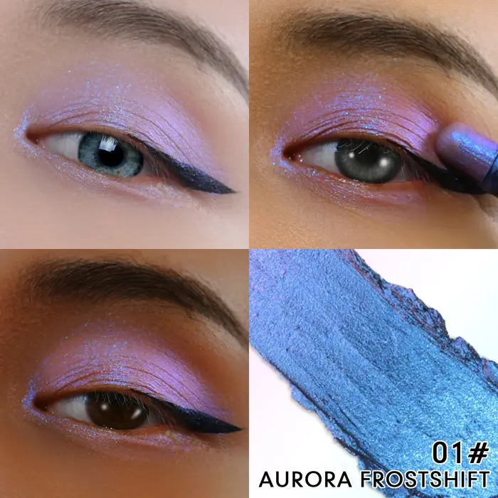 CHARMACY stylo fard à paupières Multichrome Double tête ombre à paupières Multichrome paillettes pou