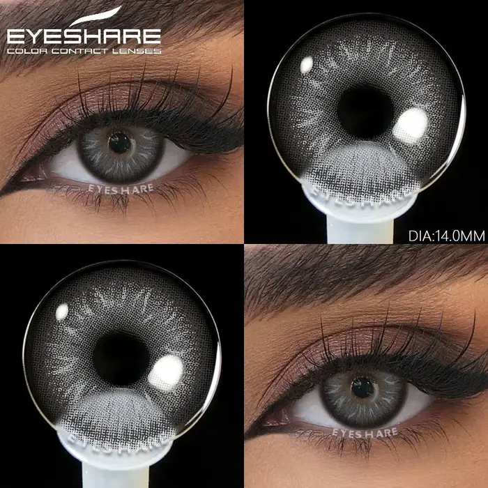 EYESHARE 1 paire de lentilles de Contact colorées pour les yeux