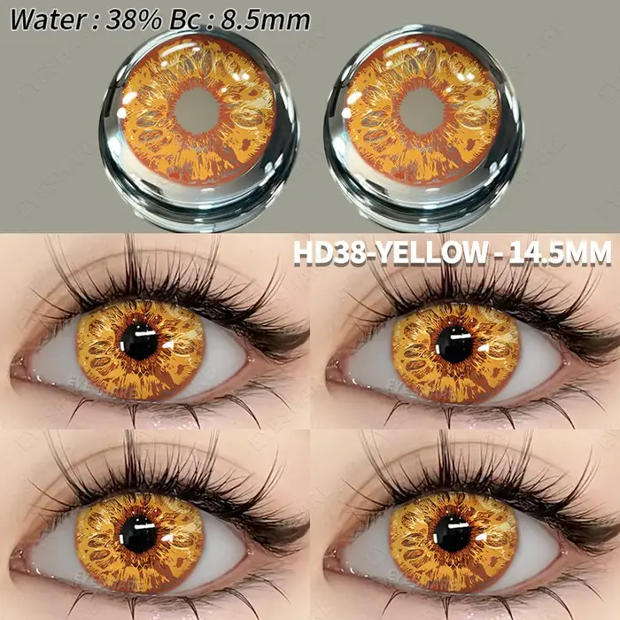 EYESHARE Halloween lentilles de contact couleur 1 paire mignon Anime Cosplay