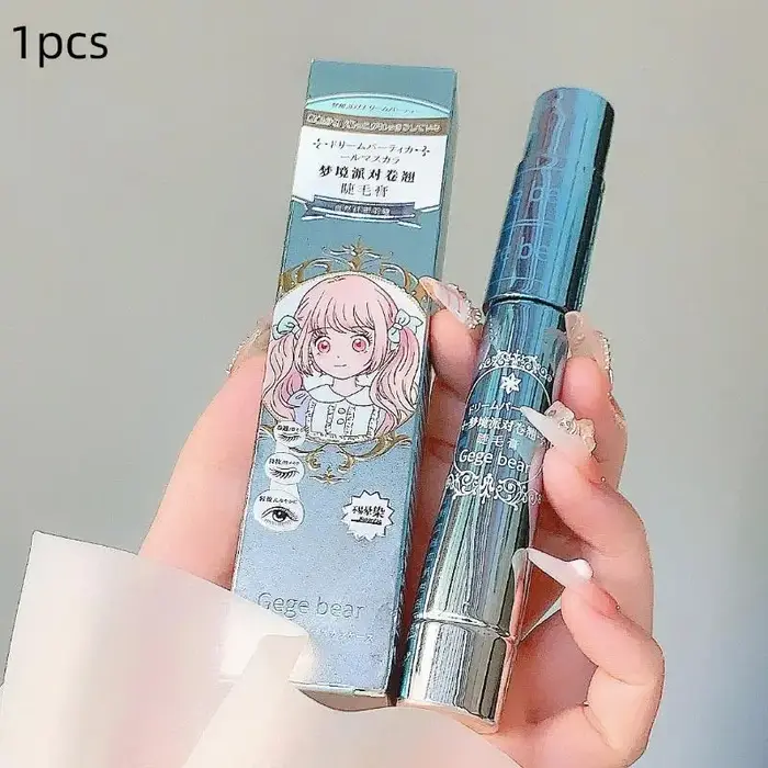 Gege bear Mascara cils imperméable longue durée Extension cils allongeant Curling Mascara noir cils 