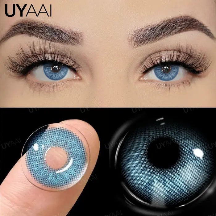 UYAAI nouvelles lentilles de Contact de couleur pour les yeux