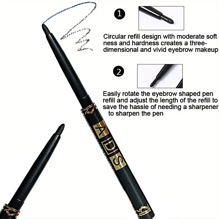 Crayon Eyeliner noir imperméable longue durée