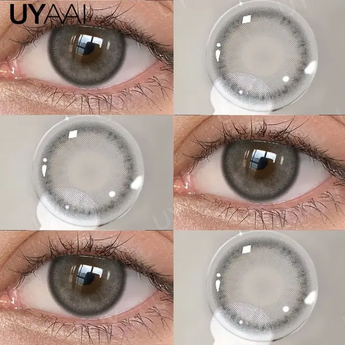 Lentilles de contact colorées UYAAI Beauty : Lentilles bleues