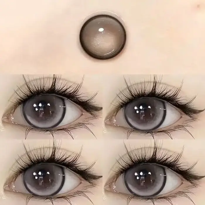 Lentilles de Contact Brunes avec Dioptries