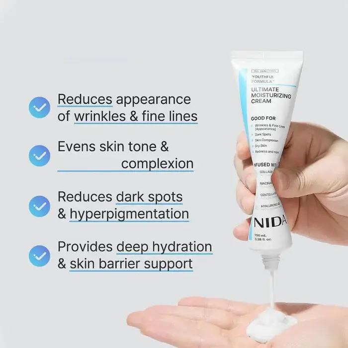 NIDA rétinol diminution des ridules crème pour les yeux